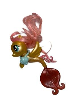 My Little Pony The Movie Glitter and Style Sea Pony Fluttershy Figure